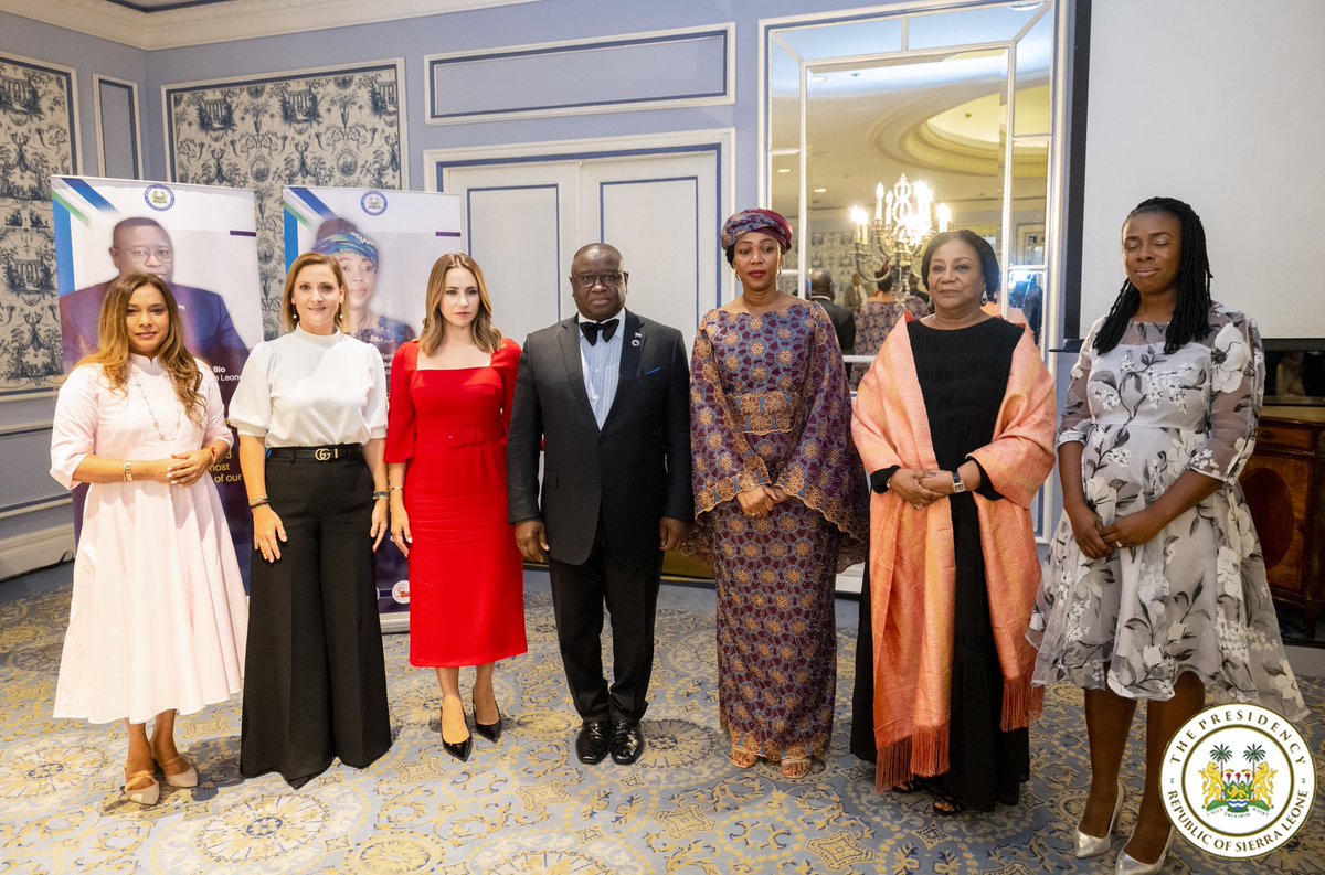 Julius Maada Bio tweet media