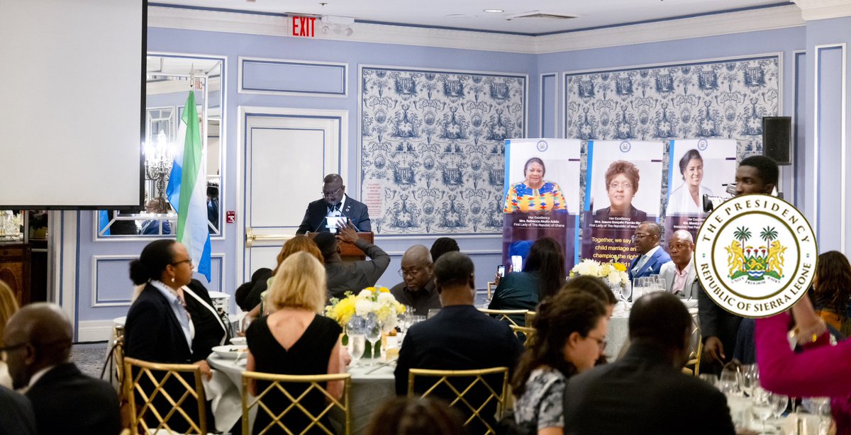 Julius Maada Bio tweet media