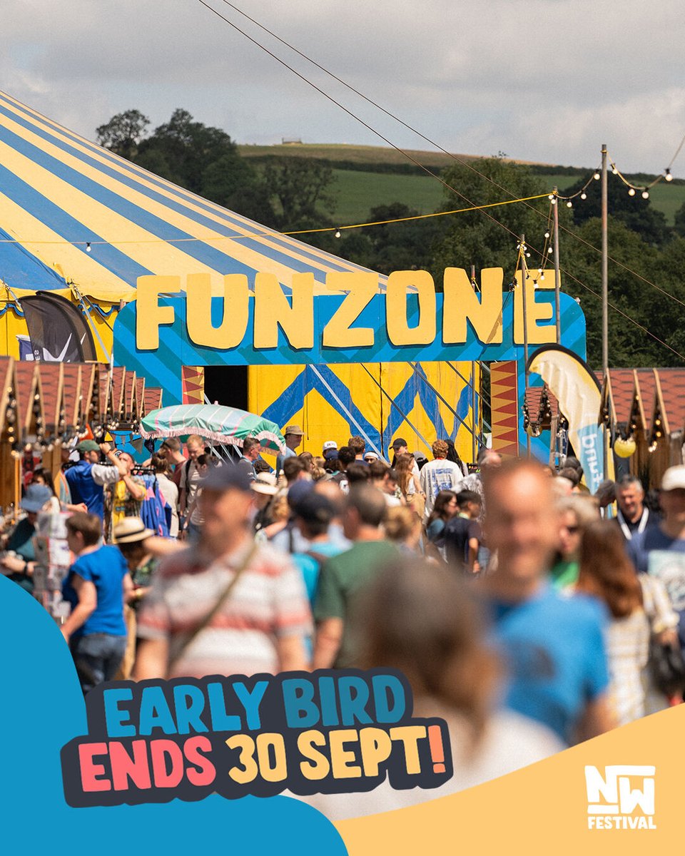 🚨 You don’t have long to get your Early Bird tickets for New Wine Festival 2025. Don’t miss out on securing your tickets at the best rate. 🦜 
 
🔗festival.new-wine.org

#NewWineFestival #NWFest