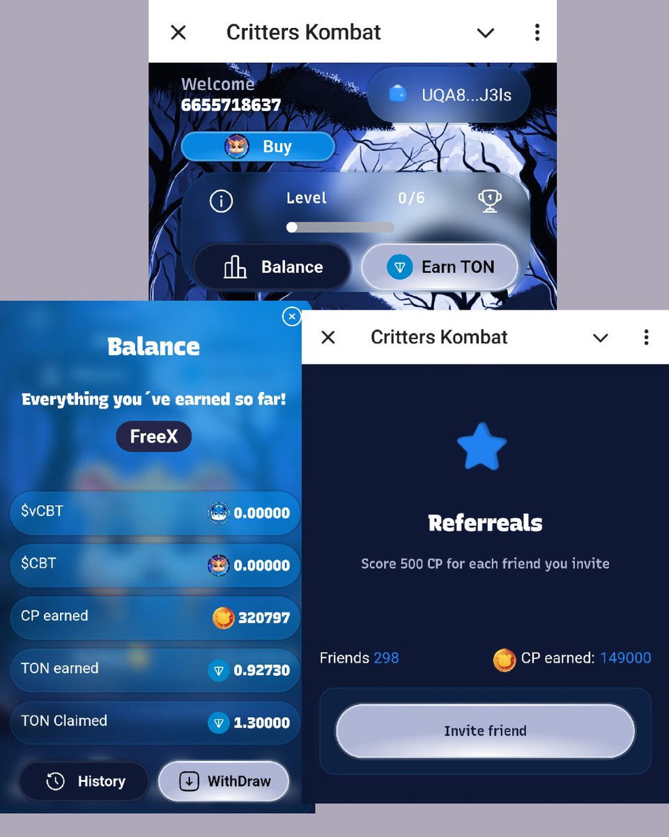 alobaidi23's tweet photo. @CrittersKombat I have 298 friend invitations and I did not earn vcbt and the level did not change https://t.co/F1R8SCQM7U