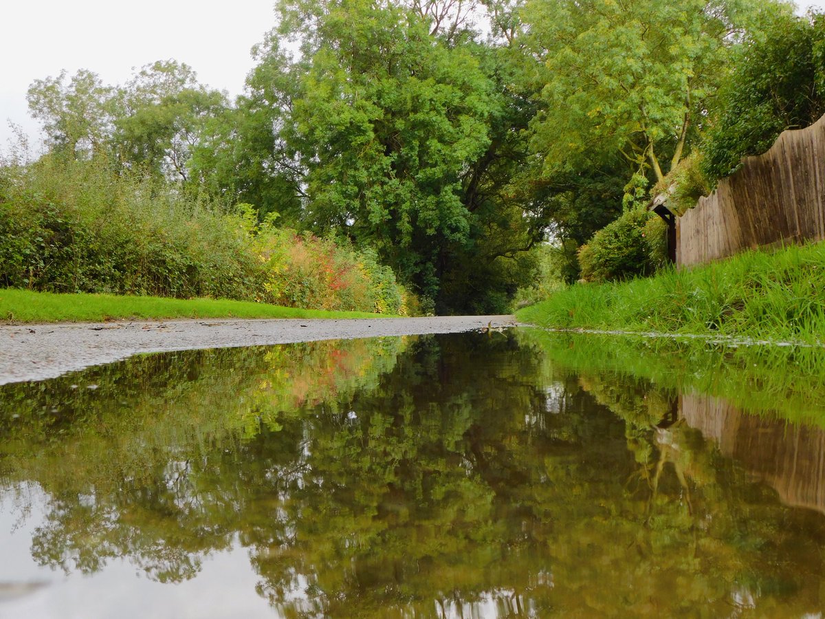 IanW1985's tweet image. #puddlereflection #loveukweather