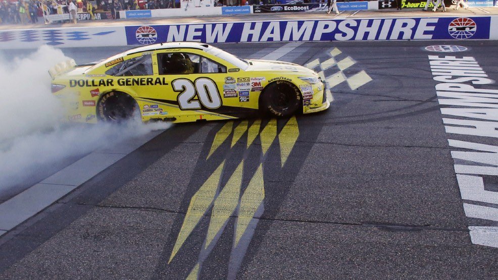 On this day in 2015, Matt Kenseth won at New Hampshire!