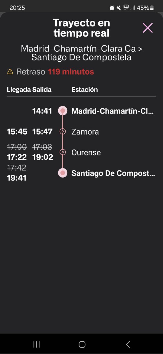 _AzulVillanueva's tweet photo. @Renfe 119 minutos de atraso y la página para solicitar reembolso no funciona nunca https://t.co/vPVQ6oeYwr
