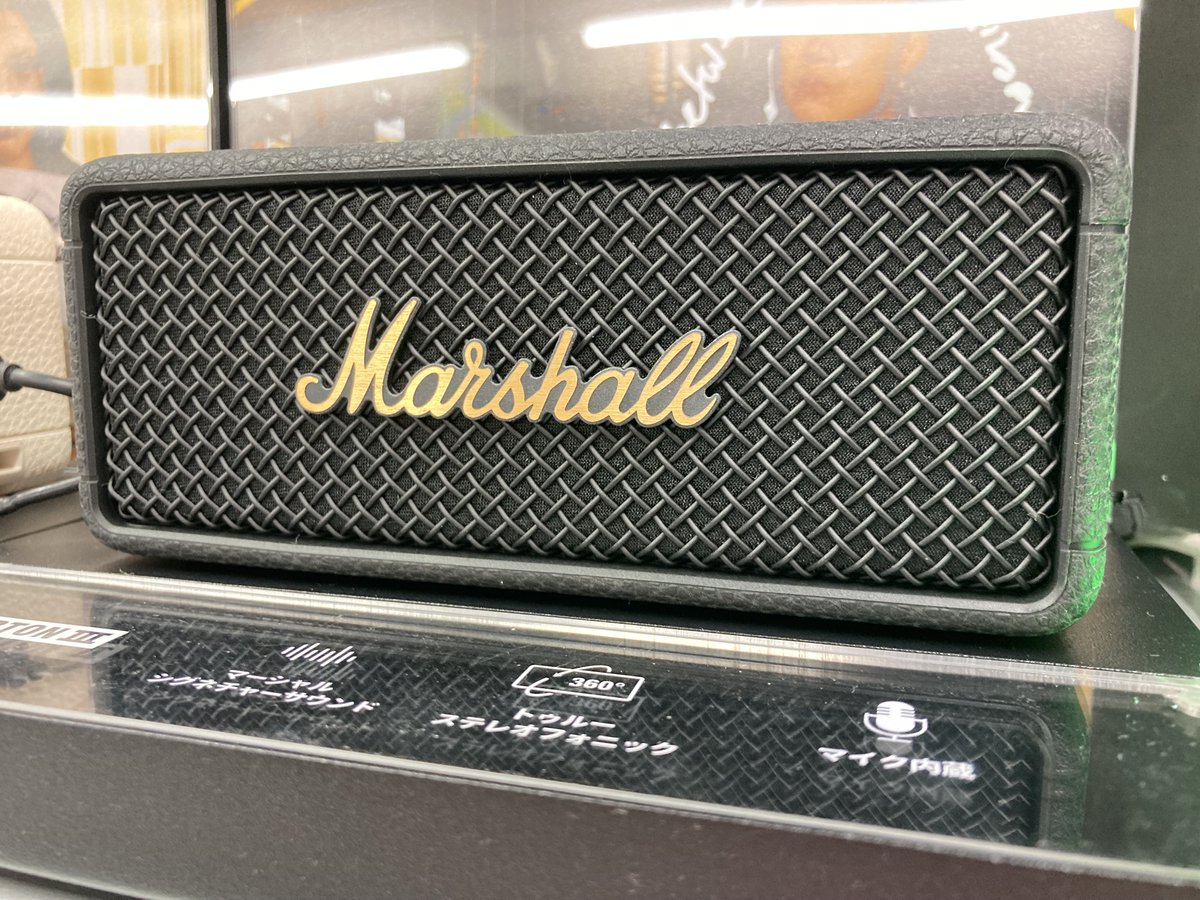 bic_yuurakuchou's tweet photo. \\本日発売//
#Marshall から人気の小型bluetoothスピーカーのリニューアルモデル
#EMBERTONⅢ と #WILLENⅡ が登場
前モデルよりも長時間バッテリーとLC3のコーデックにも対応しています。是非2階オーディオコーナーでご視聴ください
https://t.co/SfyNW9JHjr
https://t.co/LdSDoJlE8c https://t.co/BPxrn1d36g