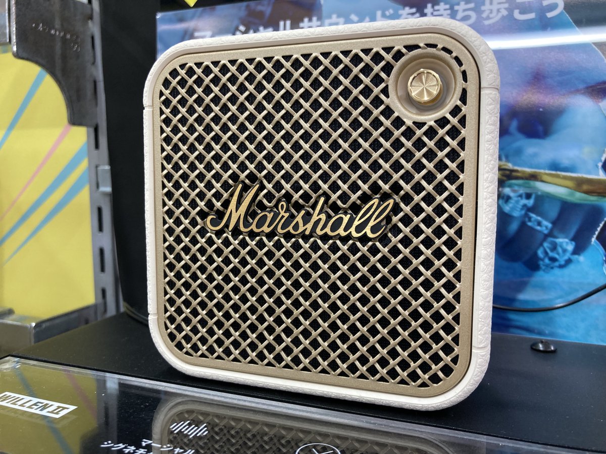 bic_yuurakuchou's tweet photo. \\本日発売//
#Marshall から人気の小型bluetoothスピーカーのリニューアルモデル
#EMBERTONⅢ と #WILLENⅡ が登場
前モデルよりも長時間バッテリーとLC3のコーデックにも対応しています。是非2階オーディオコーナーでご視聴ください
https://t.co/SfyNW9JHjr
https://t.co/LdSDoJlE8c https://t.co/BPxrn1d36g