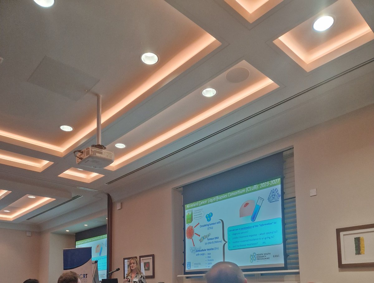 Shotoole81's tweet image. Great presentation on #EVs at #TRANSONCXVIII by  @CluB_Cancer1 founder @lodrisc1 and delighted to be involved in this project evaluating #CTCs in #ovariancancer @hea_irl #NSRPproject @CancerInstIRE @ProfJohnCrown @coileain