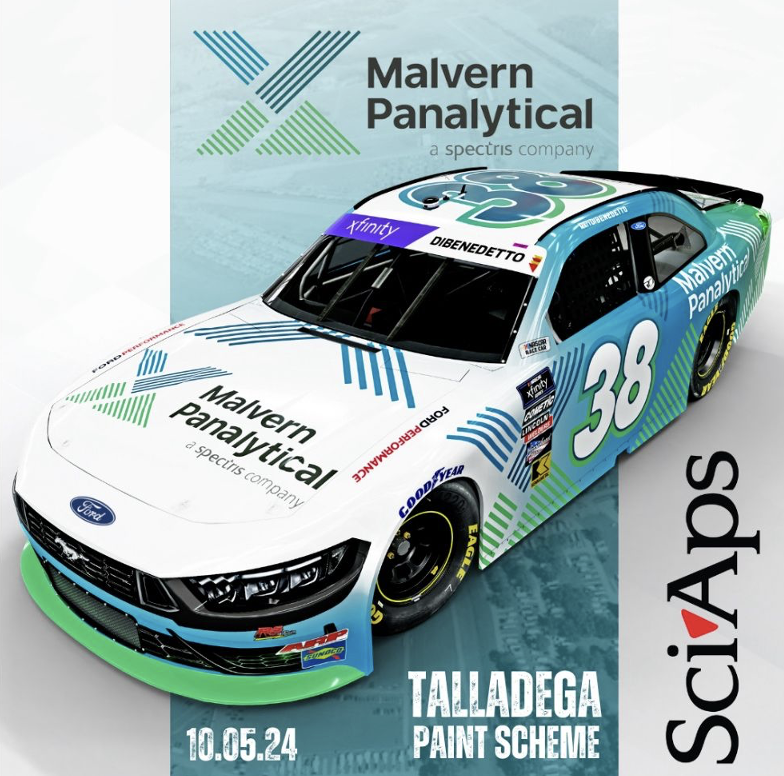 Excited to share the Malvern Panalytical NASCAR branded car. Amazing job by the team, cannot wait to see in the flesh on October 5th at the Talladega Superspeedway race.