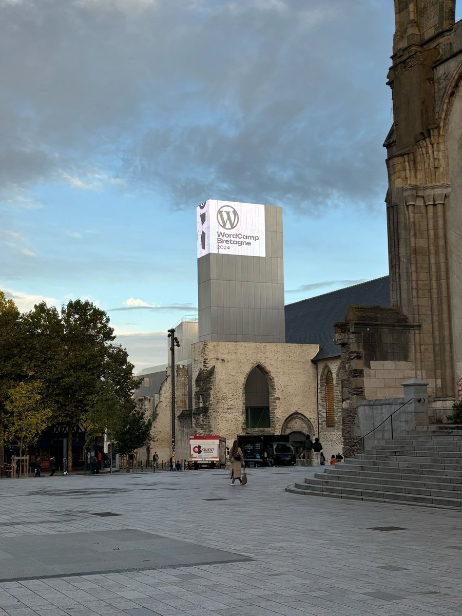 Good Morning <a href="/wcBretagne/">WordCamp Bretagne</a> 👋