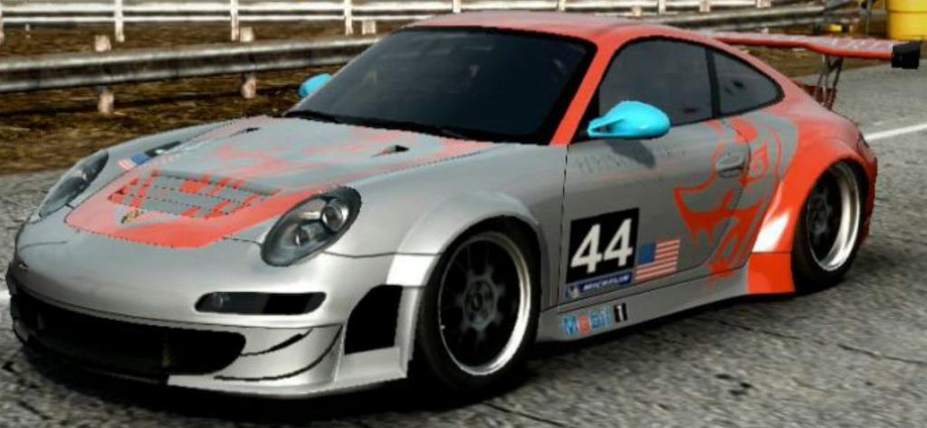 NightGuy_ST3124's tweet image. [NFS THE·RUN]にて､ポルシェ 911 GT3RSのRSR仕様のワイドボディキットがカッコいい件｡
#NFSTR #NeedForSpeedThe·Run