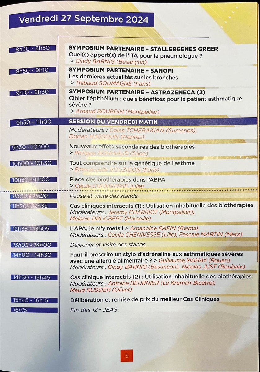 J2 ça commence ! #jeas Reims
👉 programme du jour