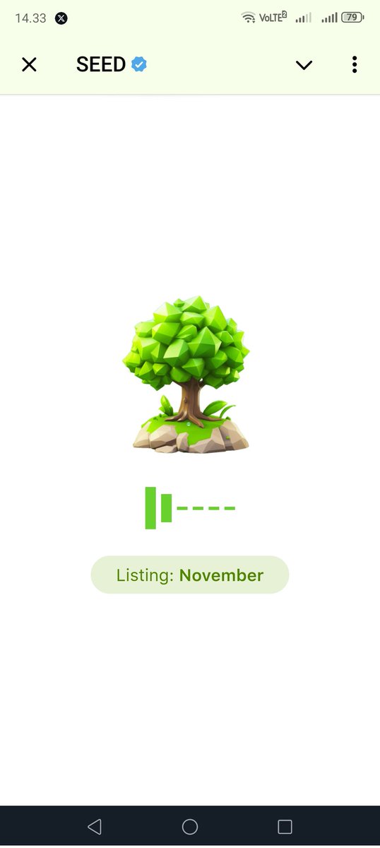 mudabali98's tweet photo. Hurry up
@SeedCombinator will listing at november
Don't miss out on claiming your points now

https://t.co/qQWev27vwX
#Web3Social 
#Web3Community 
#Web3Community 
#SEEDAirdrop https://t.co/Z9wkp8h0Qe