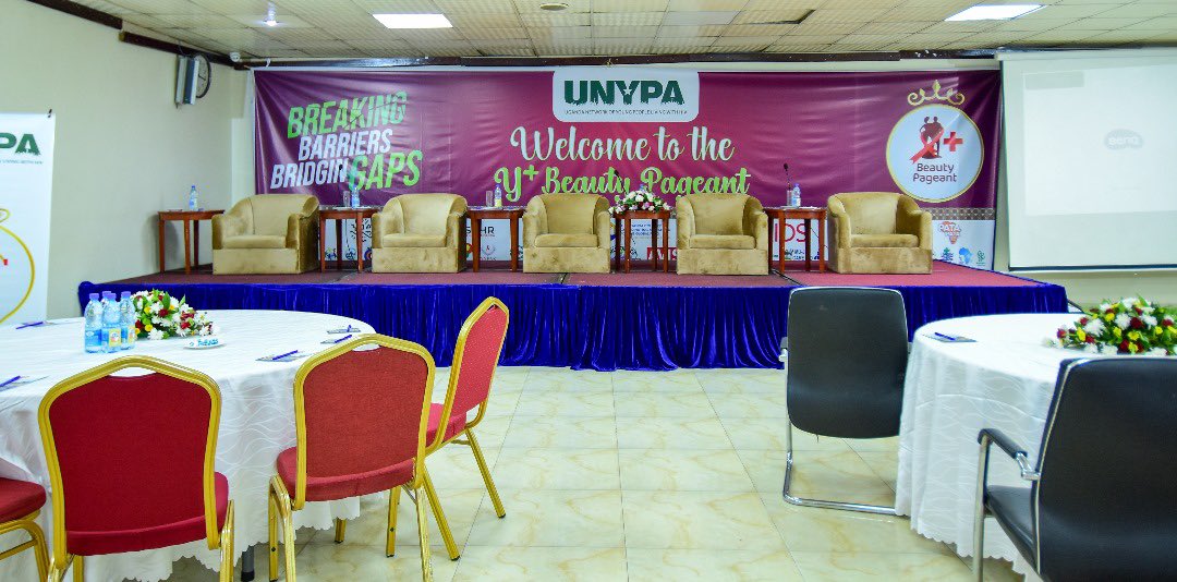 JAYSONYIGA23's tweet photo. "Today, we celebrate 9 years of the Y+ Beauty Pageant at Hotel Africana, empowering 1,092 young people living with HIV to know their rights and serve as ambassadors in their communities. #YPlusBeautyPageant #Empowerment #HIVAwareness
#YPlusPageant24 @HotelAfricana #BBBG https://t.co/OC3YhLByP4