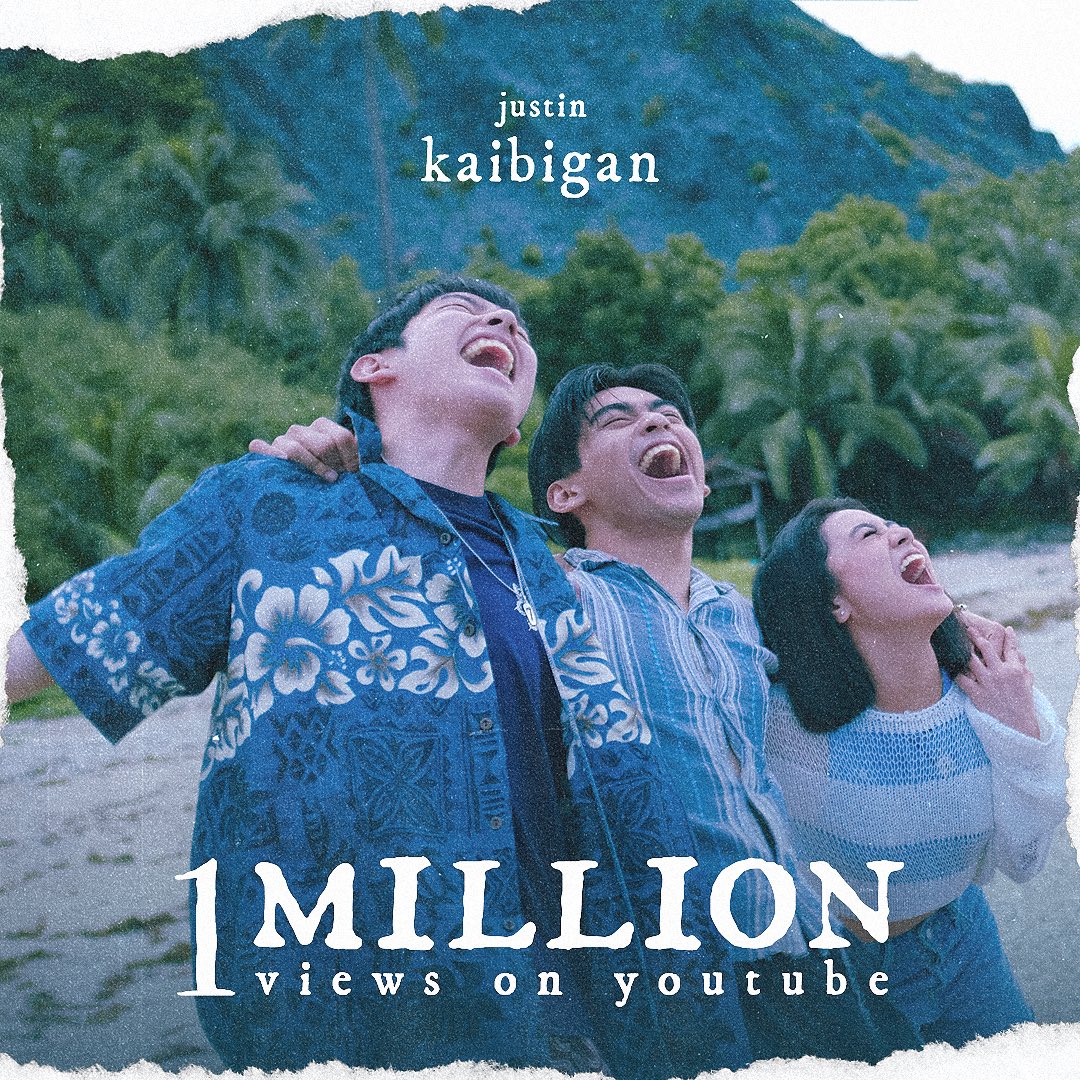 justintdedios's tweet photo. 1M views na ang 'kaibigan' MV sa @YouTube! Maraming-maraming salamat mga kaibigan ko 🫂

🔗 https://t.co/tmAsiM9EZ5

#justin #justinkaibigan https://t.co/V3jGDBTGU6