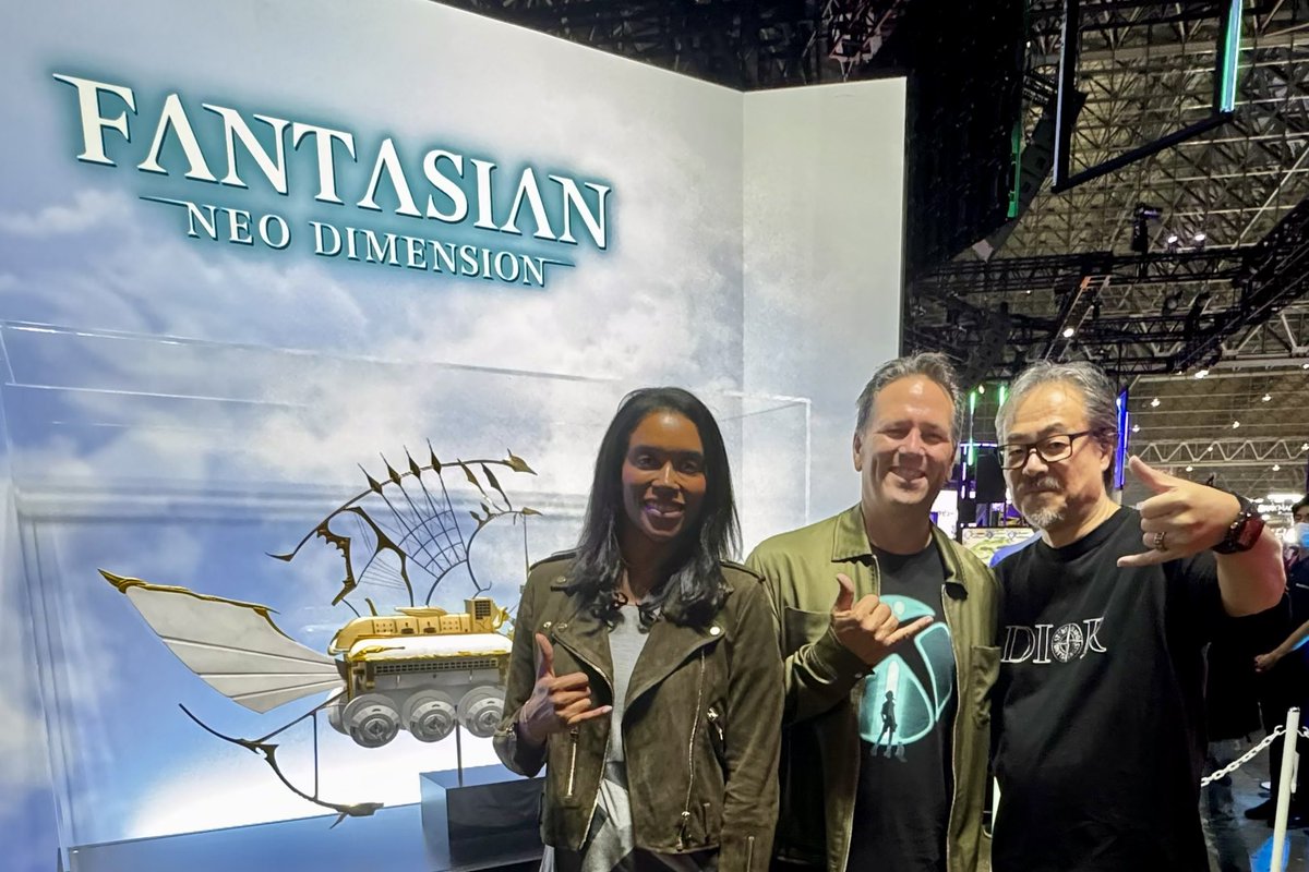 auuo's tweet image. Microsoft フィルと
BlueDragon、LostOdyssey以来である

TGS・スクエニ ここは同窓会会場であるw