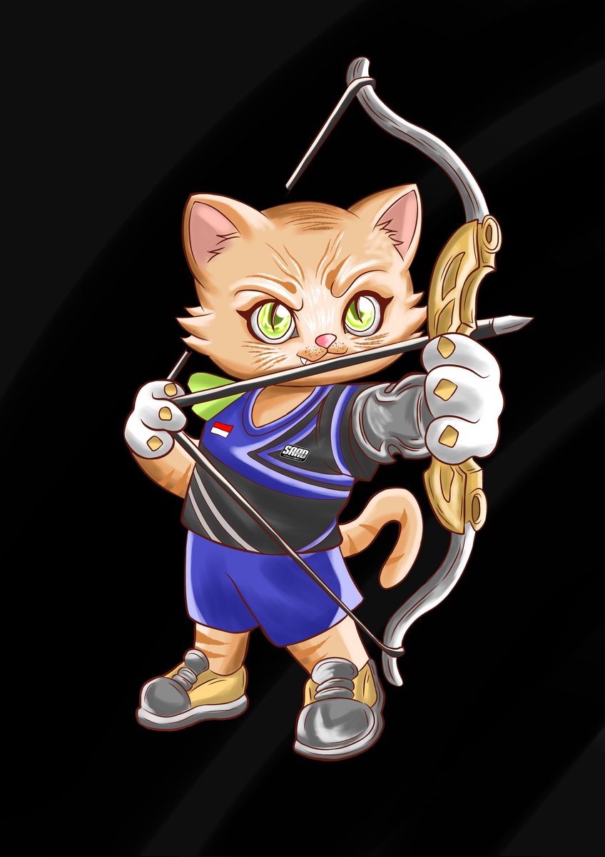 Commission make a mascot for Arrow Comunity, i hope you like it 👌

#opencommission #mascot #commissionart #CommissionedArt #commissionopens #commission_art <a href="/CmsnArtist_Id/">Rules at Pinned 📌</a> #Cat #cats #arrow