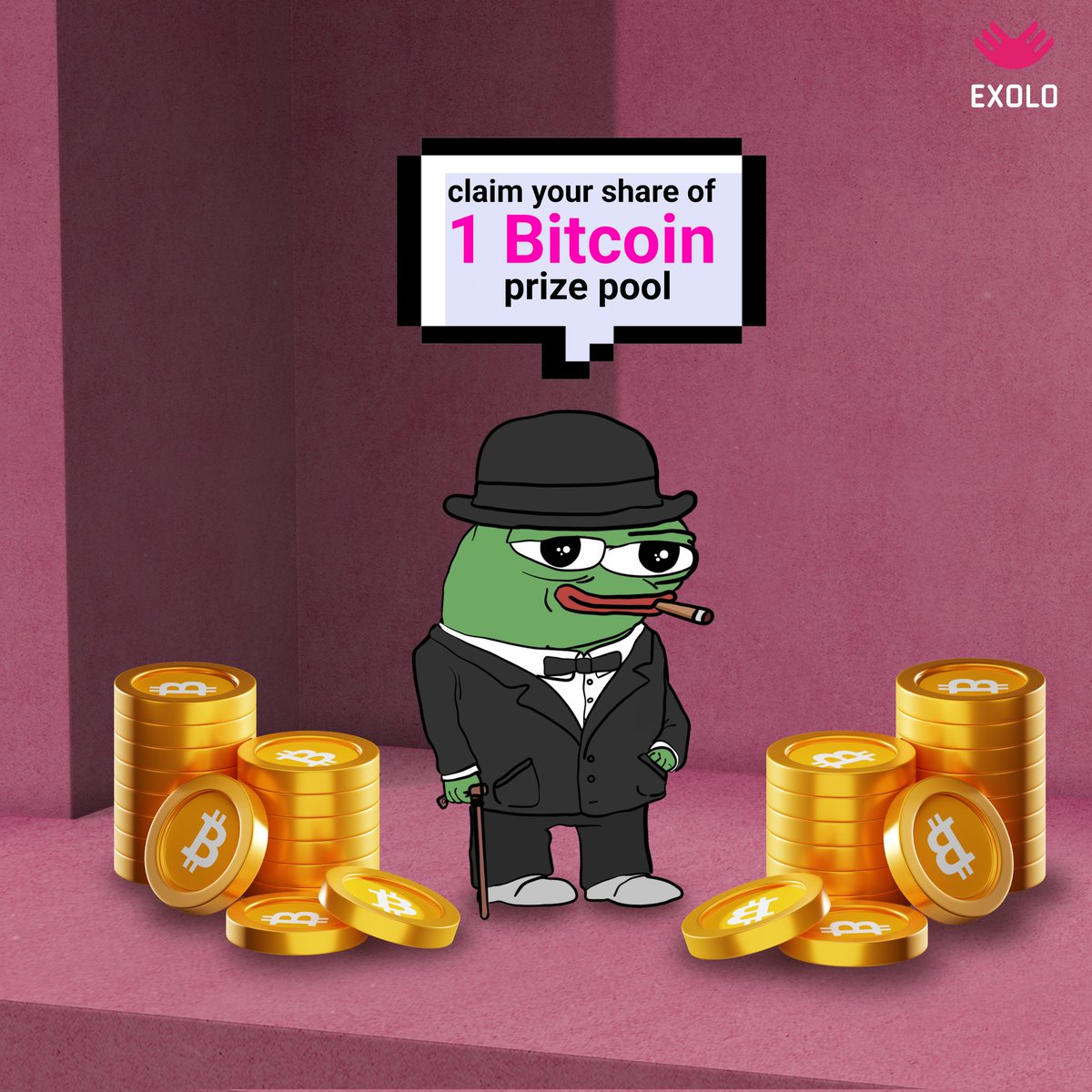 masterylit's tweet photo. @Exolo_official Gm #EXOLO and #BTC https://t.co/gjashJdFmU
