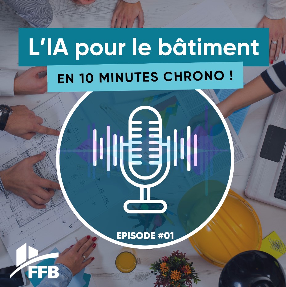 🎙️ [PODCAST] Intelligence artificielle, tous concernés !
🆕 Nouveau #podcast FFB sur l'#IA 🎧
Le 1er épisode "L’Intelligence Artificielle pour gagner du temps" est maintenant disponible ! 🎙️
Découvrez des #solutions concrètes pour les adhérents FFB, #entrepreneurs et #artisans du