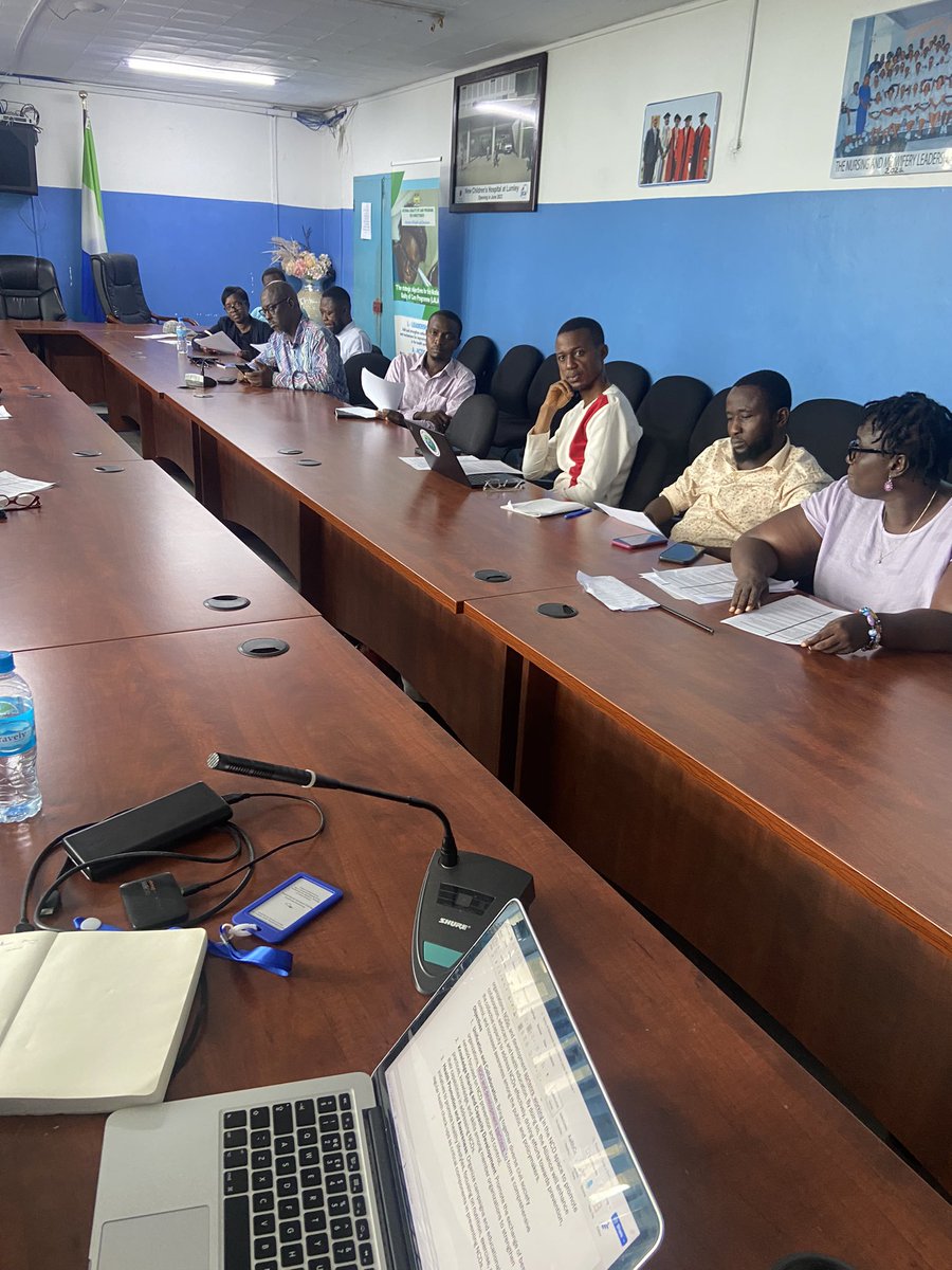 Yesterday,the <a href="/mohs_sl/">MoH</a> Director of #NCDs and I held the NCD Alliance Inaugural Meeting.We discussed creating an Alliance to unite civil society, NGOs, and partners in the NCD space.This will help Sierra Leone achieve a healthy population for sustainable development. <a href="/ncdalliance/">NCD Alliance</a>