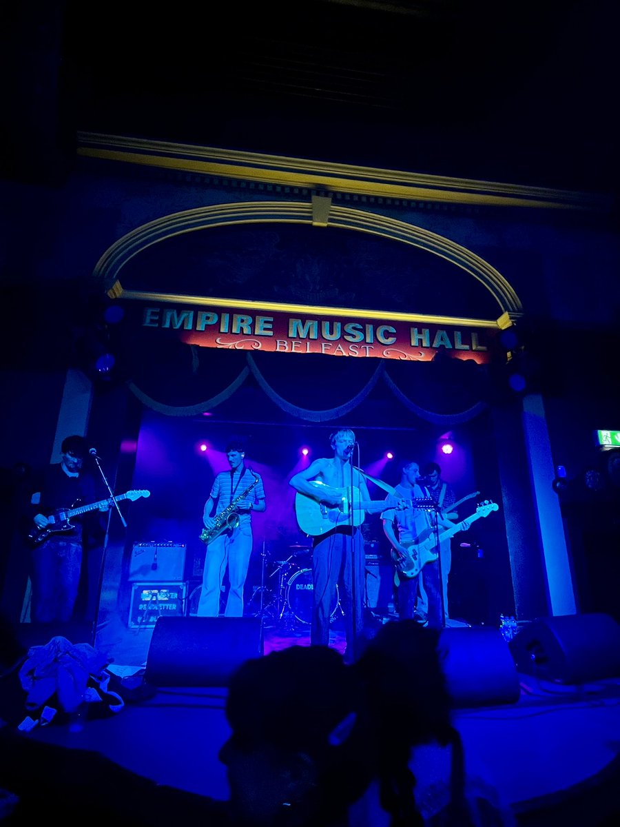 EmJLyttle's tweet image. What a band @_DEADLETTER are 💥 incredible show at @belfastEmpire last night