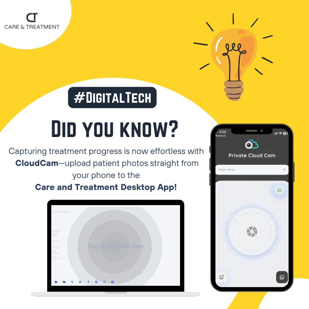 carentreatment's tweet image. 𝐂𝐚𝐩𝐭𝐮𝐫𝐞 𝐭𝐫𝐞𝐚𝐭𝐦𝐞𝐧𝐭 𝐦𝐨𝐦𝐞𝐧𝐭𝐬 𝐞𝐚𝐬𝐢𝐥𝐲 📸😃️
.
.
Stay connected with us 
Phone Number: +91 972797 1177
Email: info@careandtreatment.com
.
.
#careandtreatment #cloudcam #App #downloadnow  #dentalsoftware #getitonplaystore #getitonappstore #TransformToday