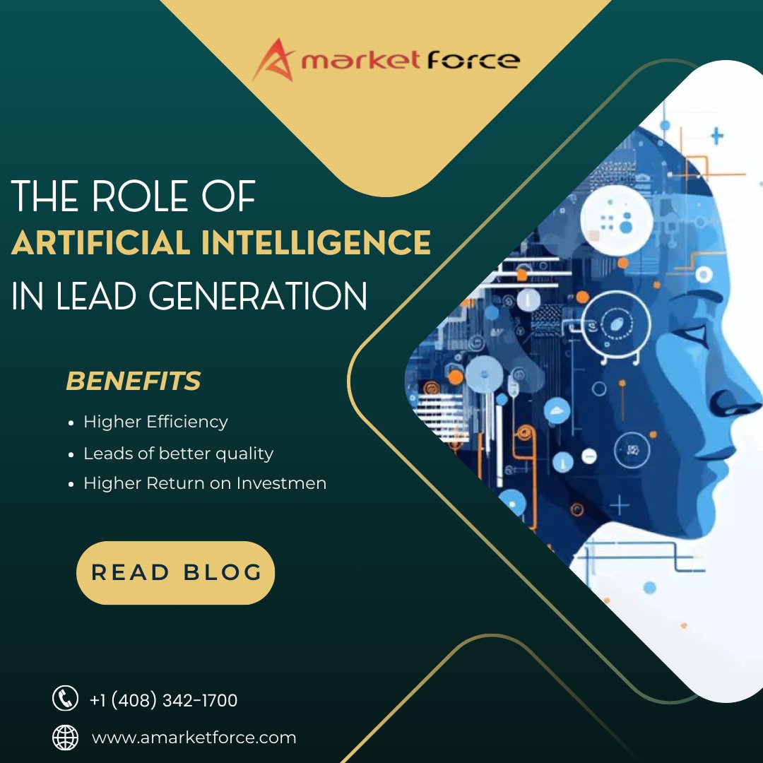 amarketforce's tweet photo. 🚀 Unlock the Future of Lead Generation with AI! 🤖

Read Blog: https://t.co/1yB2tGkOoJ

#amarketforce #USA #boston #leadgeneration #artificialintelligence #ai #marketingtech #futureofmarketing #b2bleadgeneration #aimarketing #leadconversion #artificialintelligence https://t.co/mtCbCZgBUs