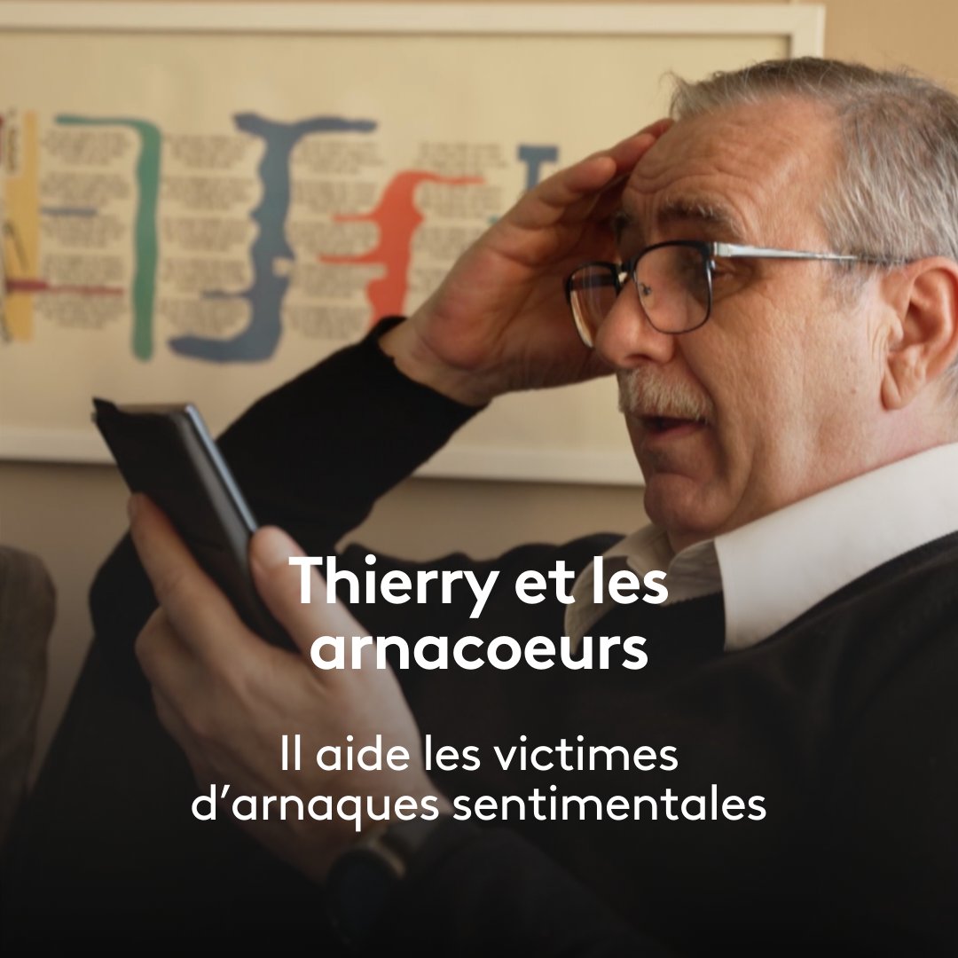 [REPLAY] Nombreuses sont les arnaques sentimentales sur internet. Thierry et son association viennent en aide aux victimes. "Thierry et les arnacoeurs", un documentaire d'Aurélia Bloch à voir en replay ⤵️ france3-regions.francetvinfo.fr/grand-est/mose… #arnaque #brouteur