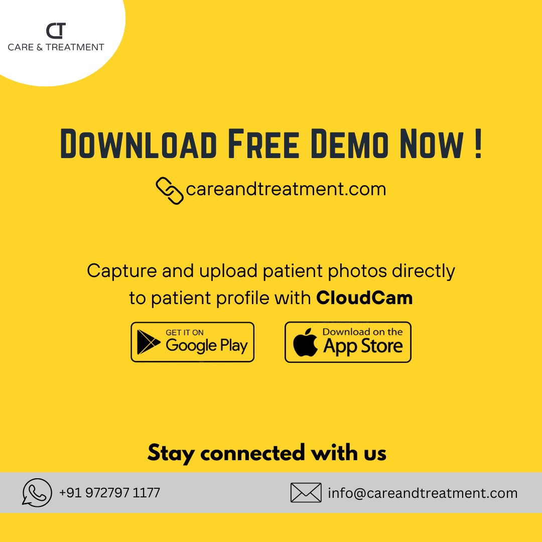 carentreatment's tweet image. 𝐂𝐚𝐩𝐭𝐮𝐫𝐞 𝐭𝐫𝐞𝐚𝐭𝐦𝐞𝐧𝐭 𝐦𝐨𝐦𝐞𝐧𝐭𝐬 𝐞𝐚𝐬𝐢𝐥𝐲 📸😃️
.
.
Stay connected with us 
Phone Number: +91 972797 1177
Email: info@careandtreatment.com
.
.
#careandtreatment #cloudcam #App #downloadnow  #dentalsoftware #getitonplaystore #getitonappstore #TransformToday