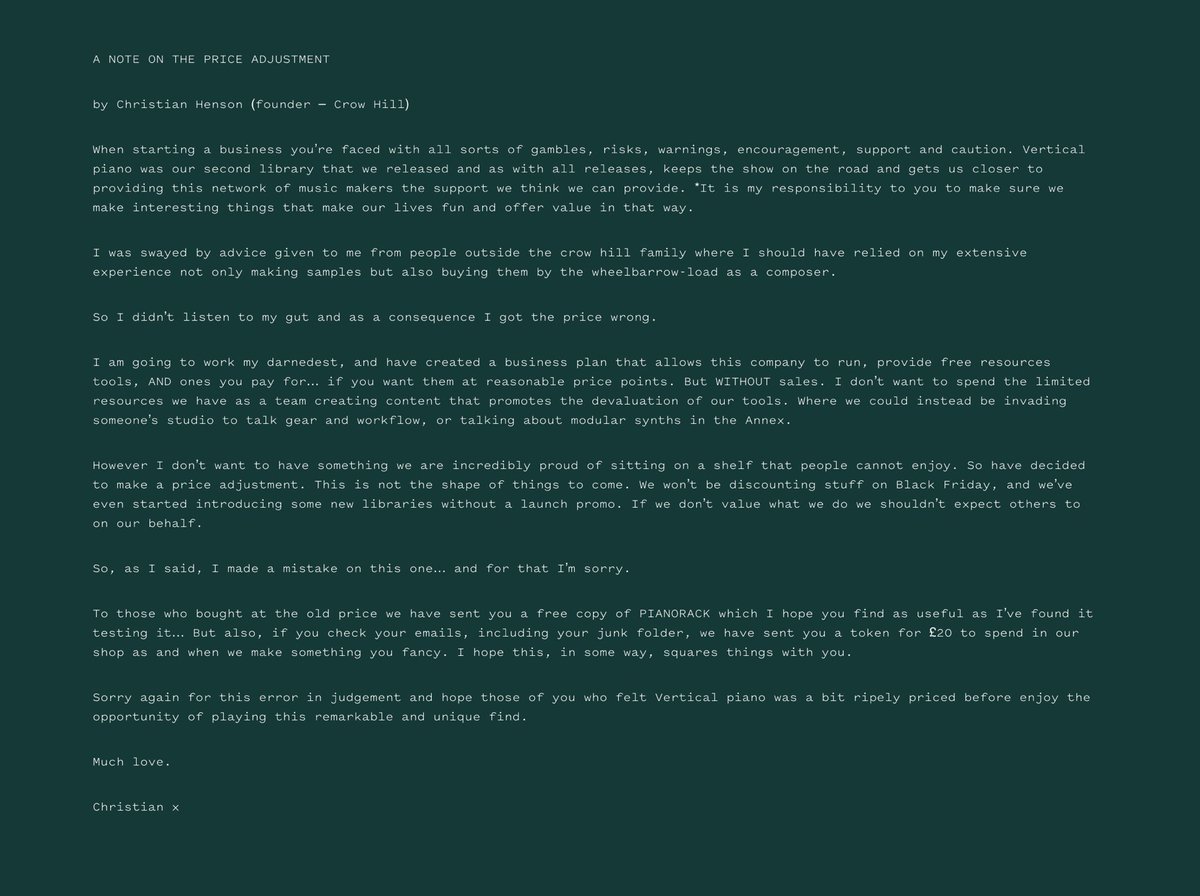 Christian Henson tweet media