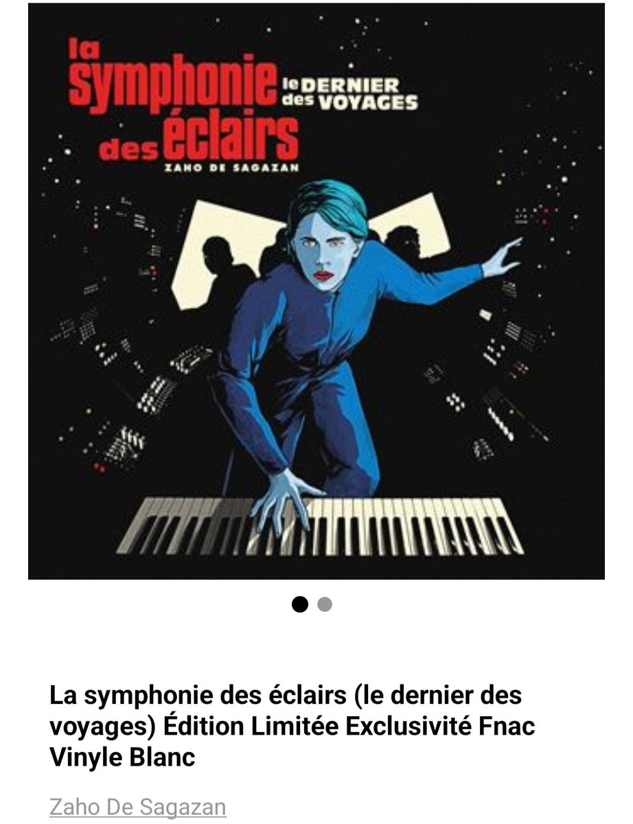 AntoineFindo's tweet photo. Un vinyle exclu Fnac et un CD exclu ��galement avec les nouveaux titres pour la réédition de #LaSymphonieDesEclairs @zahodesagazan https://t.co/JJXfBJVSqT