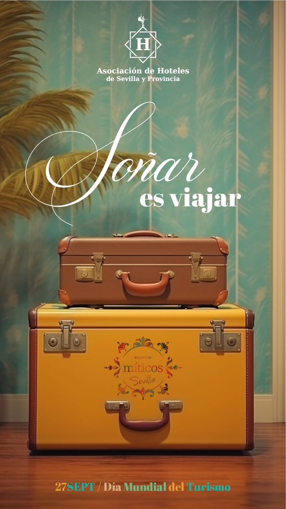 Feliz Día Mundial del Turismo a todos los que lo hacen posible para que los demás disfruten de una gran experiencia 🏨🚢✈️🚊 #DMT2024