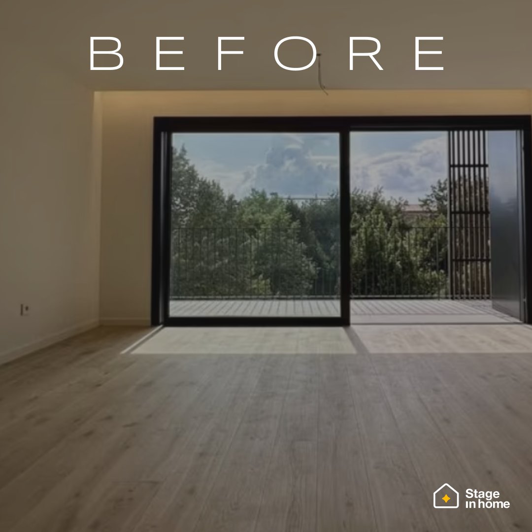 Ever wondered how an empty space can transform into something extraordinary? With the power of #AI virtual homestaging, we bring life to blank canvases, turning them into #dreamhomes. Swipe to see the magic unfold from 'before' to 'after'!