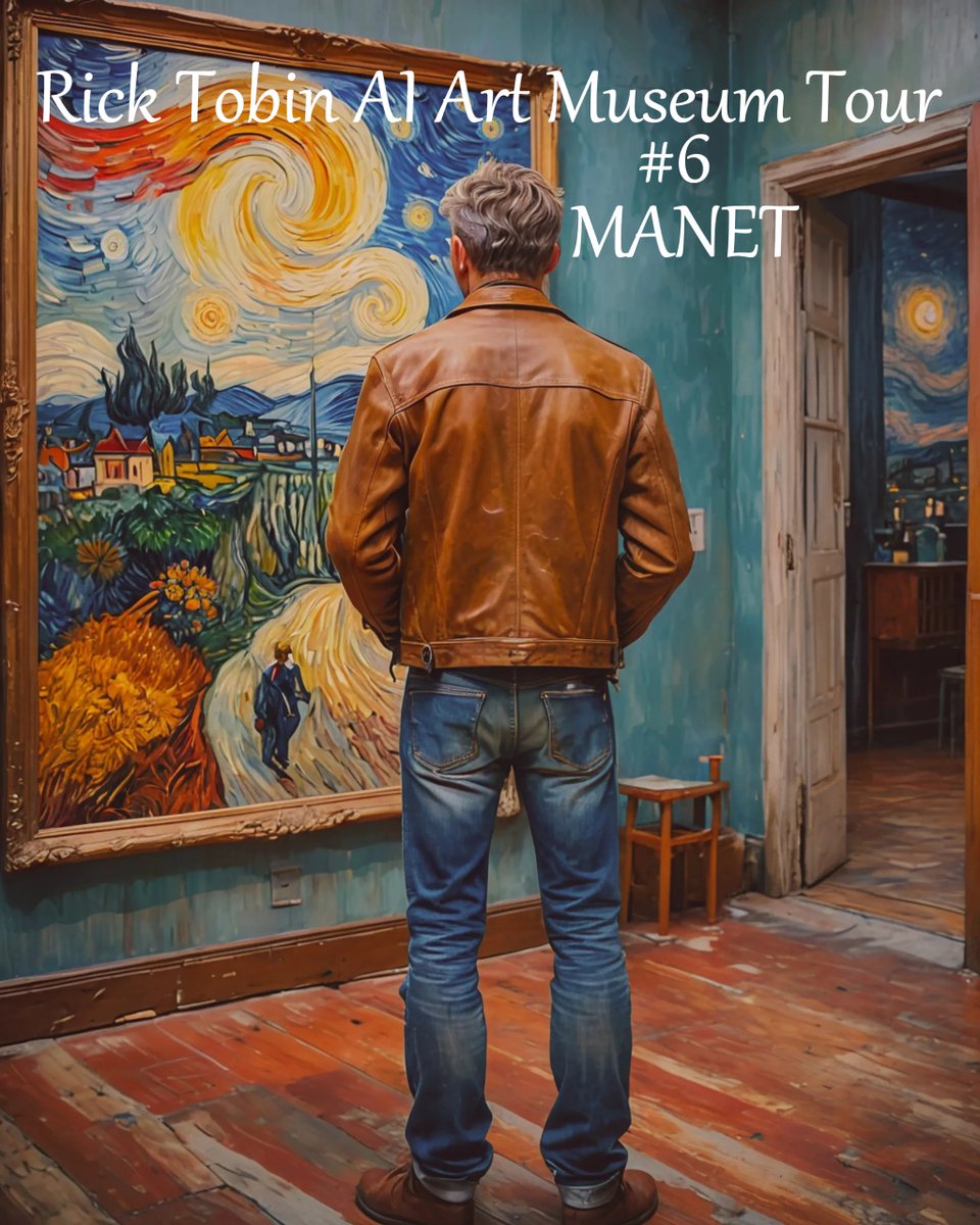 RickTobin180175's tweet photo. Breaking News Rick Tobin AI Museum of Great Artists Tour #6--MANET
https://t.co/HXBUImGNWE
#paintings #art #modernart #digitalart #impressionist #impressionism #painting #images #originalart #graphicart #AI #masters #masterartists #greatartists #fineart #museum #Manet #Helene https://t.co/dH07eHGVju