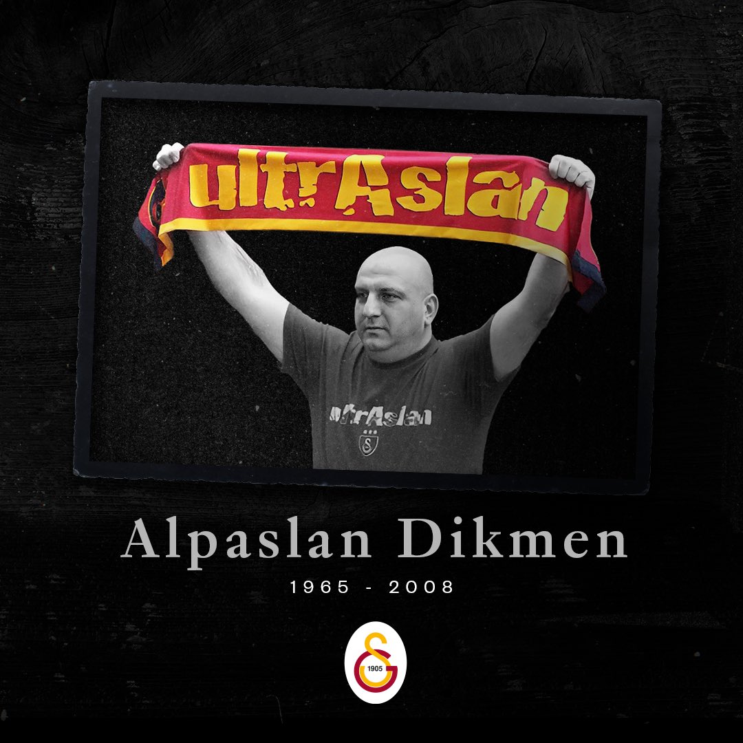 “Galatasaray'ın yararına olacak bir taşı yerinden kaldırıp, iki metre öteye koyanlara bile müthiş bir saygı duyarım.”

Hayatını Galatasaray’a adayan, ultrAslan'ın kurucularından Alpaslan Dikmen’i vefatının 16. yılında sevgi, saygı ve rahmetle anıyoruz.