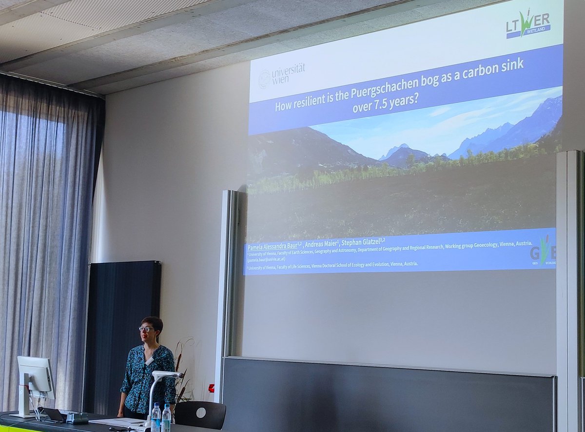 Raphael Müller (@muellerraphael_) on Twitter photo Our #geoecology group from <a href="/univienna/">Universität Wien</a> attended the #iPSC international #peatlands conference at #HSWT where @pamela_baur presented her work on #GHG of Pürgschachen #bog. Thanks for the exciting excursions to #rewetting #research sites.
<a href="/stem_univie/">University of Vienna STEM</a> #PeatlandScieneCentre Our #geoecology group from <a href="/univienna/">Universität Wien</a> attended the #iPSC international #peatlands conference at #HSWT where @pamela_baur presented her work on #GHG of Pürgschachen #bog. Thanks for the exciting excursions to #rewetting #research sites.
<a href="/stem_univie/">University of Vienna STEM</a> #PeatlandScieneCentre