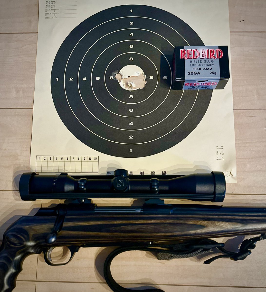 スコープ調整した

当たる鉄砲は反動も火薬の匂いも気持ちいい