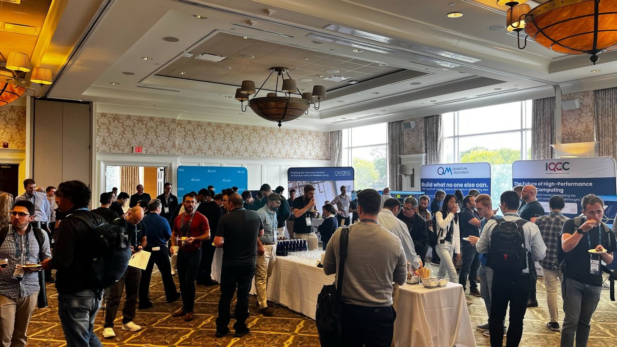 🔥 Today at #AQC24: 

🔹Sagar Vijay (UCSB) 
🔹 Will Oliver (MIT) 
🔹 Morten Kjaergaard (NBI) 
🔹 Mark Saffman (UW-Madison) 
🔹 Ethan Lake (Berkeley). 

Don’t miss this deep dive into how adaptive circuits are pushing the field forward! 💡