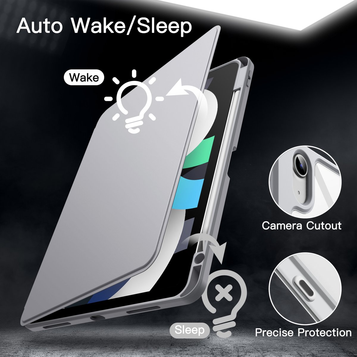 JETech_US's tweet image. Rotating Case for iPad Air 11-Inch M2 (2024)😊
360 Degree Rotation Protective Stand Cover Clear Back🎈
Built with clear PC back, 💌shockproof TPU frame and PU leather front cover
#iPadaircase
From: amzn.to/3Tfg8yh
Shop: amzn.to/45yaNHM