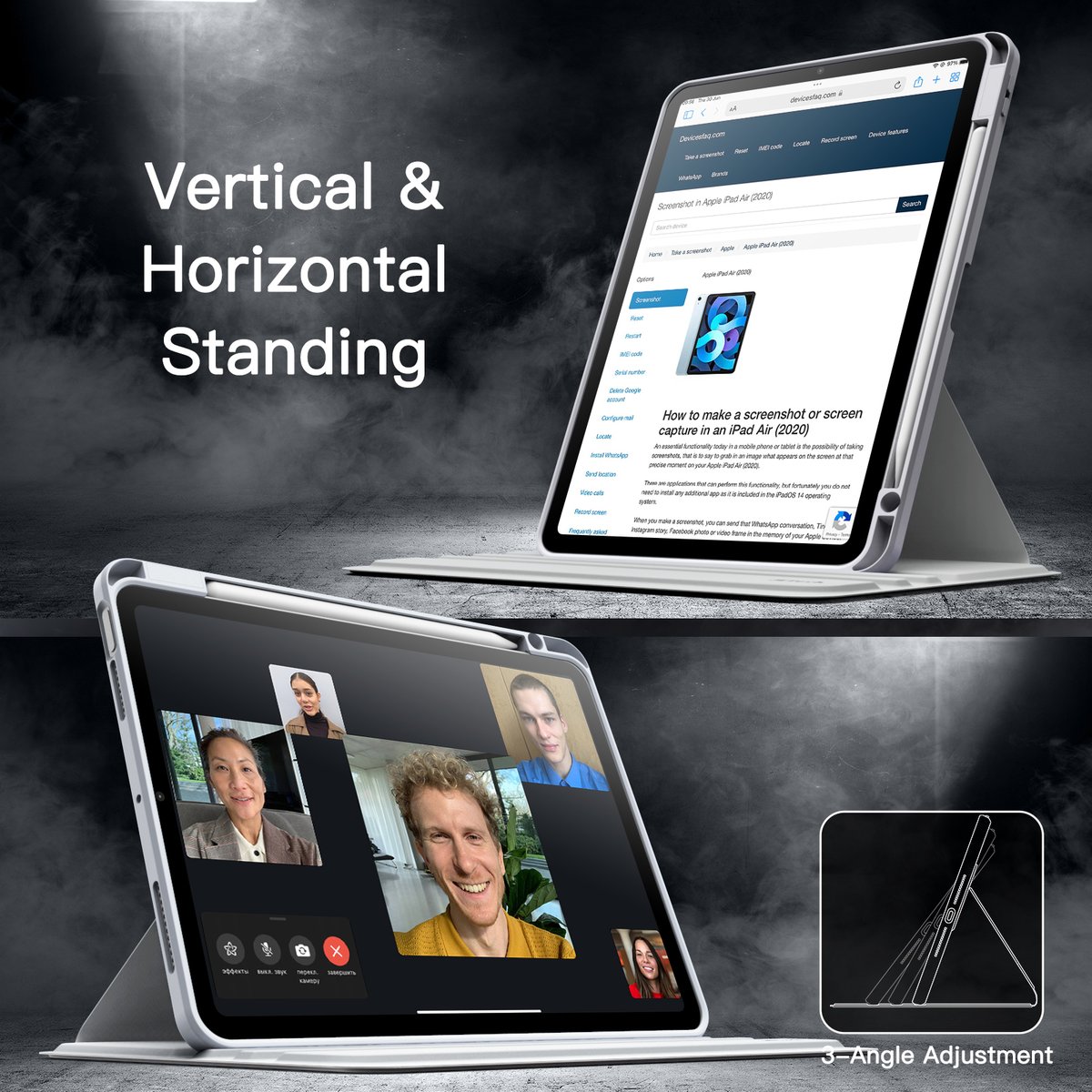 JETech_US's tweet image. Rotating Case for iPad Air 11-Inch M2 (2024)😊
360 Degree Rotation Protective Stand Cover Clear Back🎈
Built with clear PC back, 💌shockproof TPU frame and PU leather front cover
#iPadaircase
From: amzn.to/3Tfg8yh
Shop: amzn.to/45yaNHM
