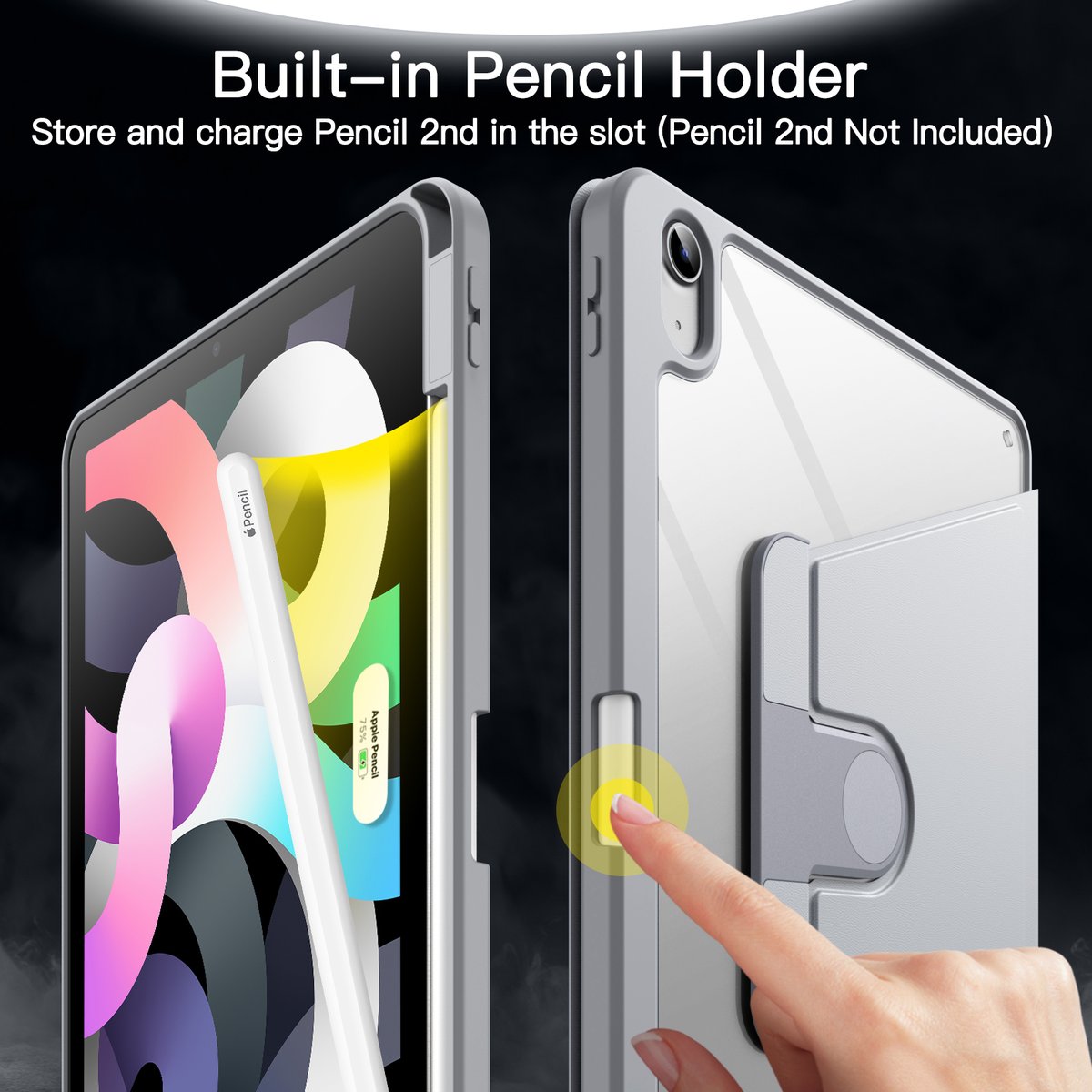 JETech_US's tweet image. Rotating Case for iPad Air 11-Inch M2 (2024)😊
360 Degree Rotation Protective Stand Cover Clear Back🎈
Built with clear PC back, 💌shockproof TPU frame and PU leather front cover
#iPadaircase
From: amzn.to/3Tfg8yh
Shop: amzn.to/45yaNHM