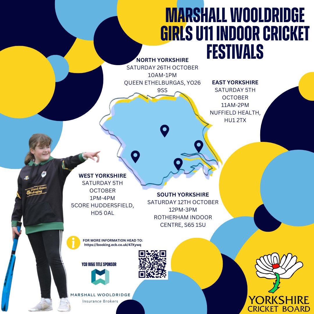 Katiestewart🏏 (@katieycb) on Twitter photo The West Yorkshire U11 Girls festival is now FULL, but if you are keen and have missed out, please get in touch, we may be able to open up more spaces k.stewart@yorkshirecb.com The West Yorkshire U11 Girls festival is now FULL, but if you are keen and have missed out, please get in touch, we may be able to open up more spaces k.stewart@yorkshirecb.com