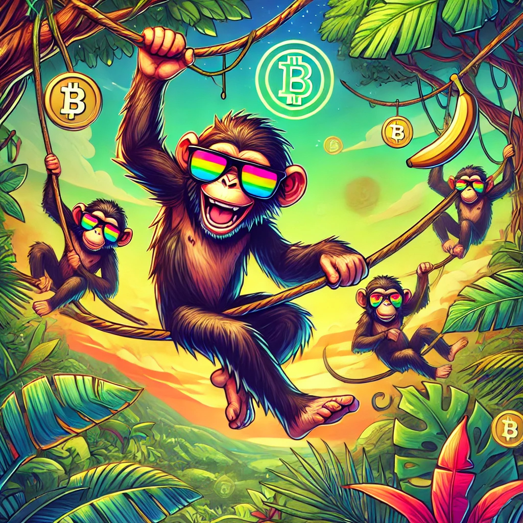 CheekyCHMP's tweet photo. 🌿 Welcome to the Jungle, $CHMP fam! 🌿

You either swing with the chimps 🐒 or get left hangin'! 💥

We're climbing to the top, one vine at a time 🌴🚀

#CheekyChimp #JungleVibes #CHMP #MemeTokenMania https://t.co/mvYQ42XWw9