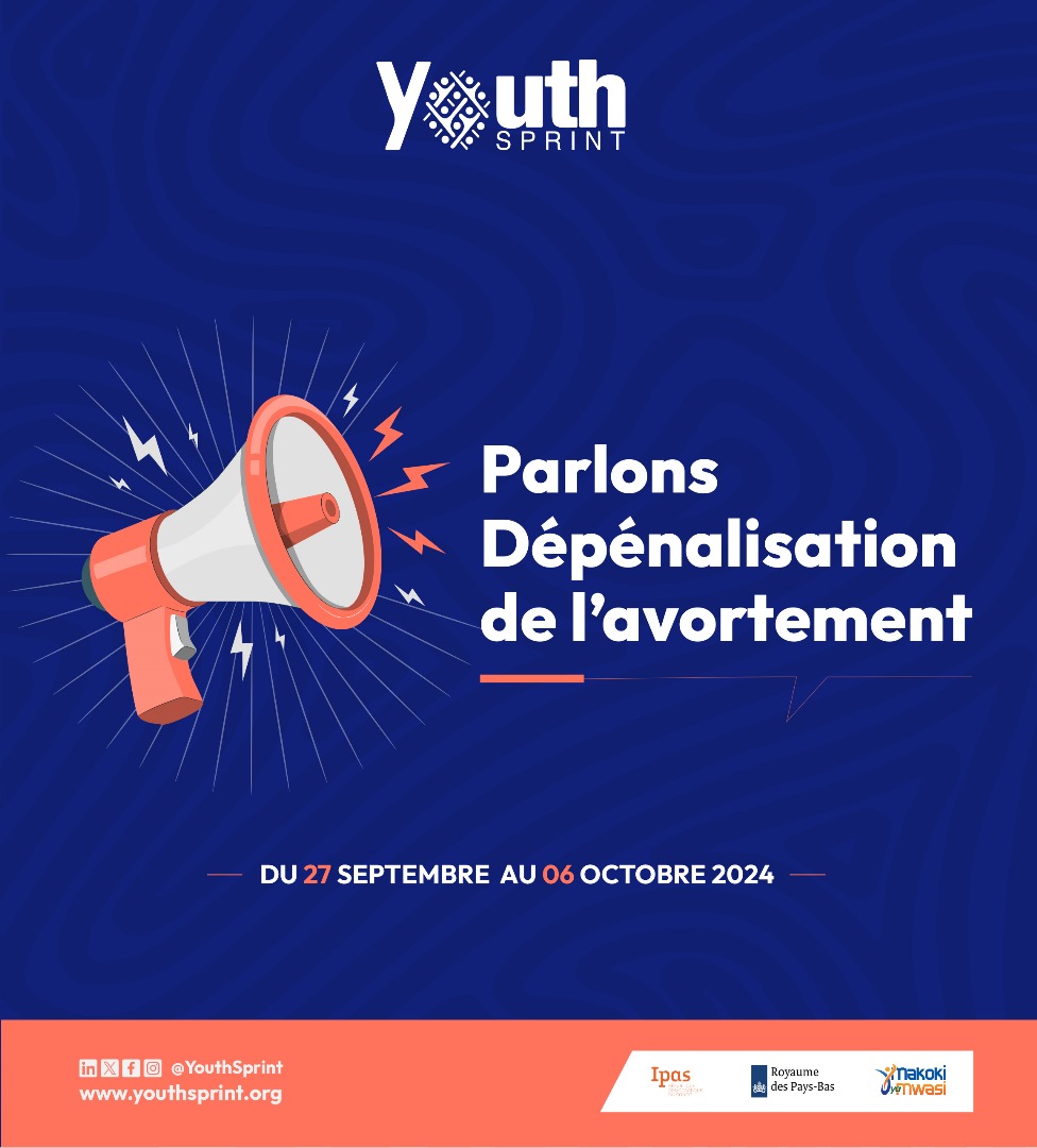YouthSprint's tweet image. #Demain, c’est la journée internationale de la #dépénalisation de l’#avortement.

L'#avortement_sécurisé c'est un #droit,ce n'est pas un #crime. 
Suivez nous, parlons-en et construisons un monde où chaque femme jouit de ses droits reproductifs.

#DépénalisationAvortements
#AI2SR