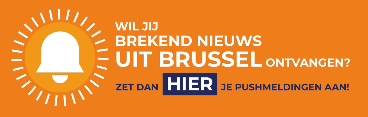 Nooit meer brekend nieuws uit Brussel missen? Meld je dan aan voor onze pushmeldingen!
brusselsenieuwe.nl/notificatie-aa…