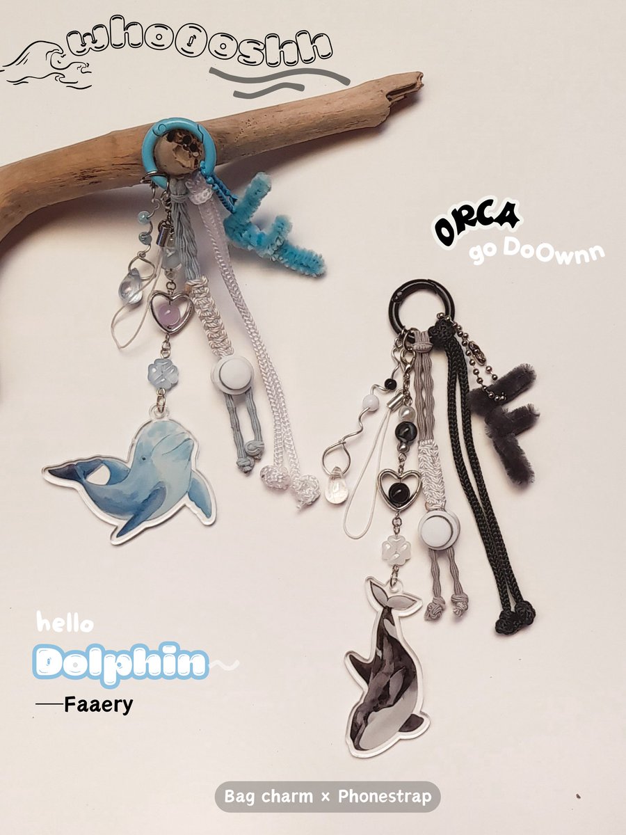 <a href="/tanyakanrl/">Tanyarl 💚</a> yaa better beli bagcharm handmade ku ni aja ga si aesthetic harga terjangkau dan bergaransi di shopee 🍊😋😋
homie : 38k
jellyfish : 35k
orca / dolphin : 35k
all double sided, open po batch 2 very soon <3