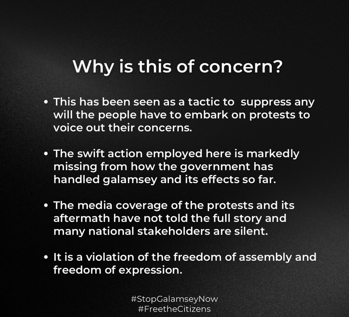 acushla_xo's tweet photo. Why is this of concern to you?
This is exactly why
#FreeCitizens
#FreetheCitizen
#freecedric
#FreeAmofa
#SayNoToGalamsey https://t.co/l0xmu2XnYp