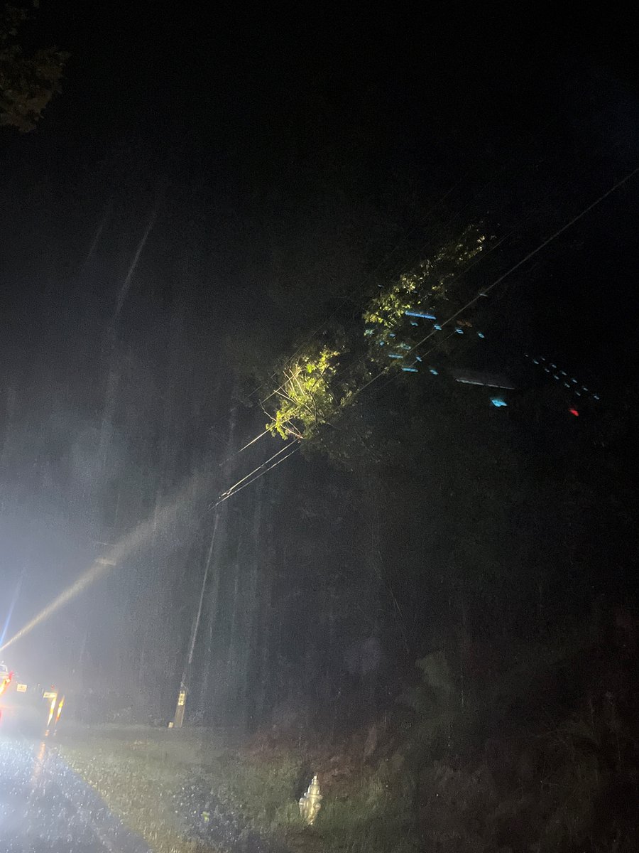 Crews have responded to isolated outages throughout the night. At this time, we have 15 outages &amp; 158 meters. Crews have been assigned and are responding. Additional crews from surrounding states are onsite, with more enroute. Stay safe and away from any downed power lines.