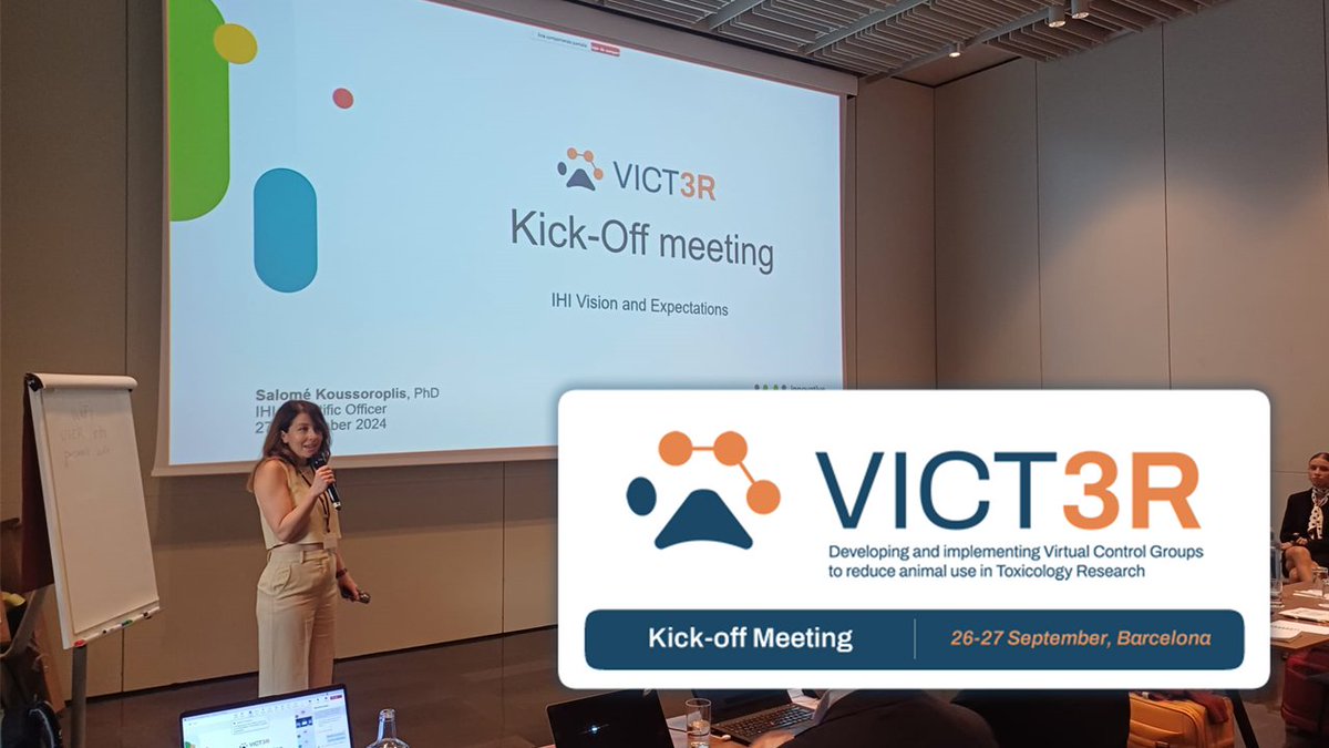 Starting Day 2 of the #VICT3R Kick-off Meeting with a keynote from <a href="/IHIEurope/">Innovative Health Initiative</a>, followed by dynamic sessions on streamlining project management, enhancing communication strategies, and unlocking new collaboration opportunities

#EUHealthResearch #Toxicology #AI #Innovation