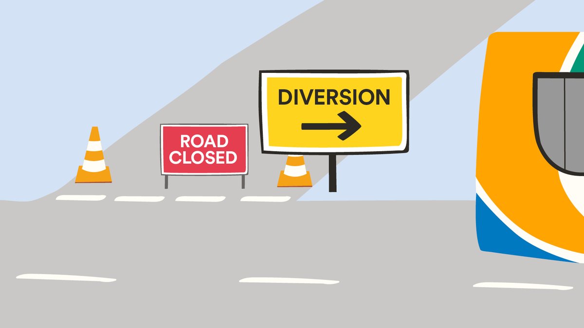Stagecoach_Ox's tweet photo. Service Update: Woodstock Road Oxford - S1, S2, S3 > Due to a fallen tree near Squitchey Lane, Woodstock Road is currently bloked. The S1, S2 &amp; S3 services are on diversion, using the Banbury Road &amp; A40 North Way in both directions until further notice. Expect delays https://t.co/X3ZjDGZzvY