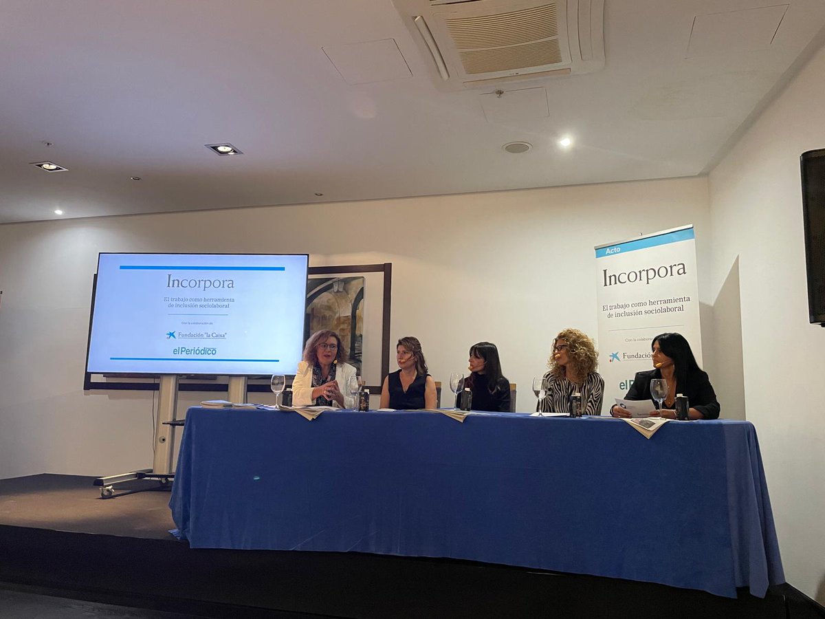 Orexco's tweet image. Acto de 𝗜𝗻corpora, &quot;El trabajo como herramienta de inclusión sociolaboral&quot;.
Orexco y el compromiso con la sociedad y con las personas con problemas para incorporarse al mercado laboral. Muchas gracias por vuestra invitación.