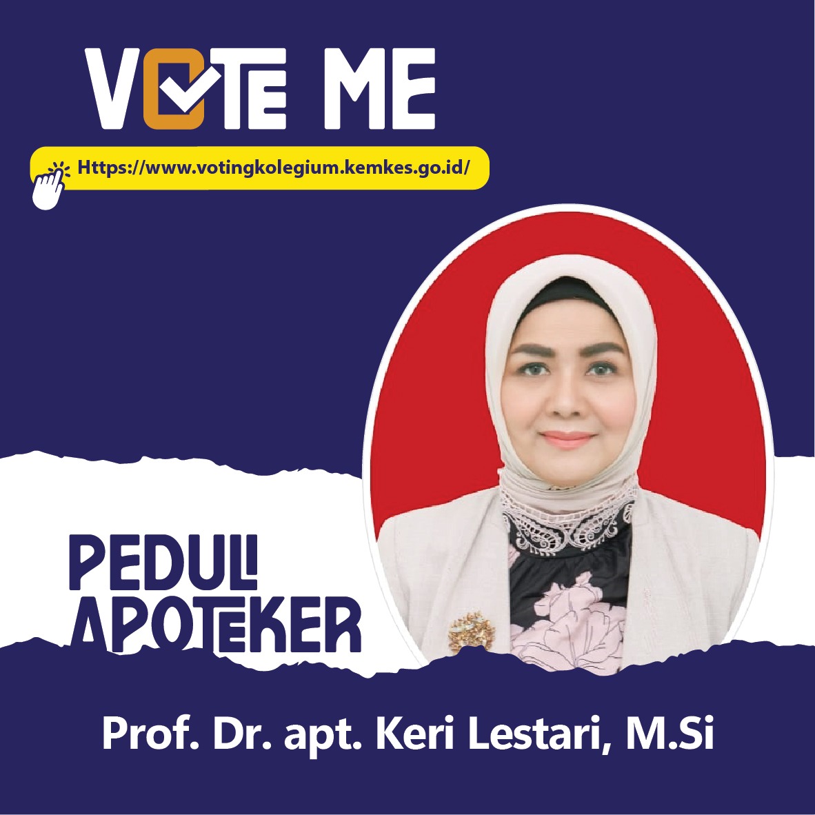 Kenapa pilih Prof. Keri? Vote di sini ya votingkolegium.kemkes.go.id